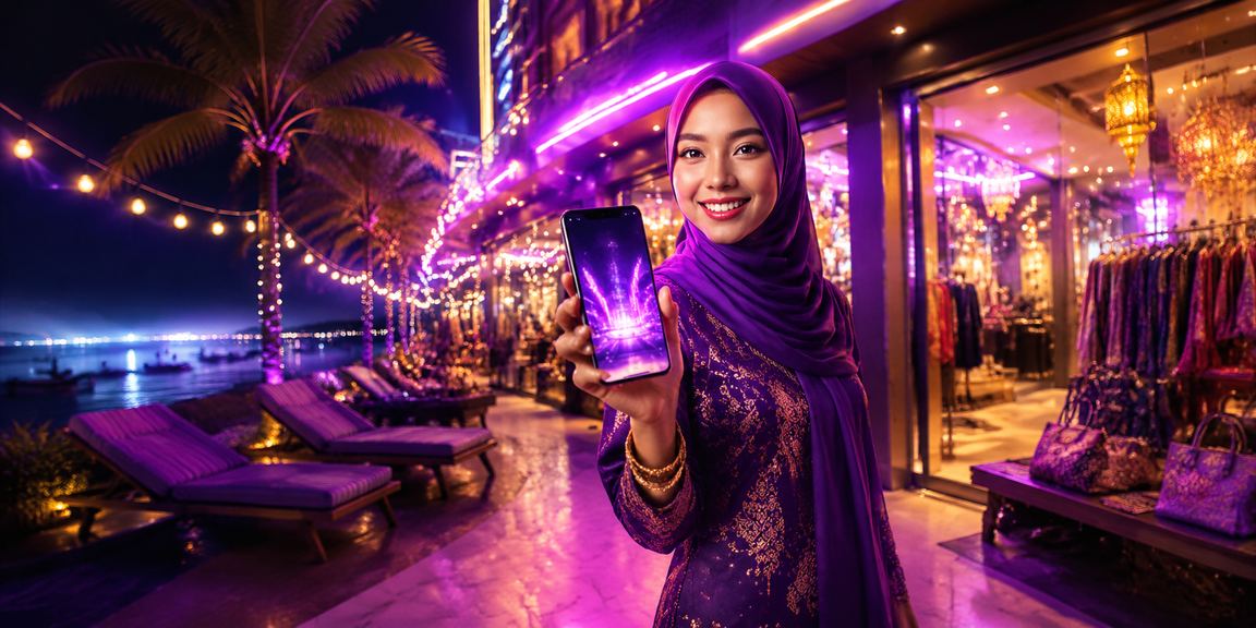 Pemain dari Kota Bharu menggunakan aplikasi 75200 untuk menyemak tip pertaruhan sukan langsung